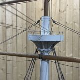 Model representing a battleship of the late nineteenth century