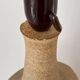 Vintage stoneware table lamp by Bodil Marie Nielsen, 1970s