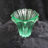 Green vase attributed to Pierre d'Asven
