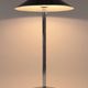 Ateljé Lyktan floor lamp with rare oversized custom shade – Sweden, 1970s