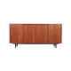 Enfilade en teck, design danois, années 1960, production: Danemark