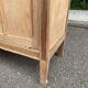 Vintage Parisian Art Deco sideboard renovated in wood 1945