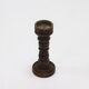 Solid Oak Wooden Skrew Pedestal 1960s