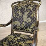 20th Century Art Nouveau Oak Armchair