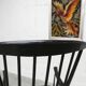 Rocking chair Grandessa en Hêtre noir par Lena Larsson 1960 pour Nesto