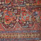 Handmade Oriental antique carpet 149cm x 195cm 1840s
