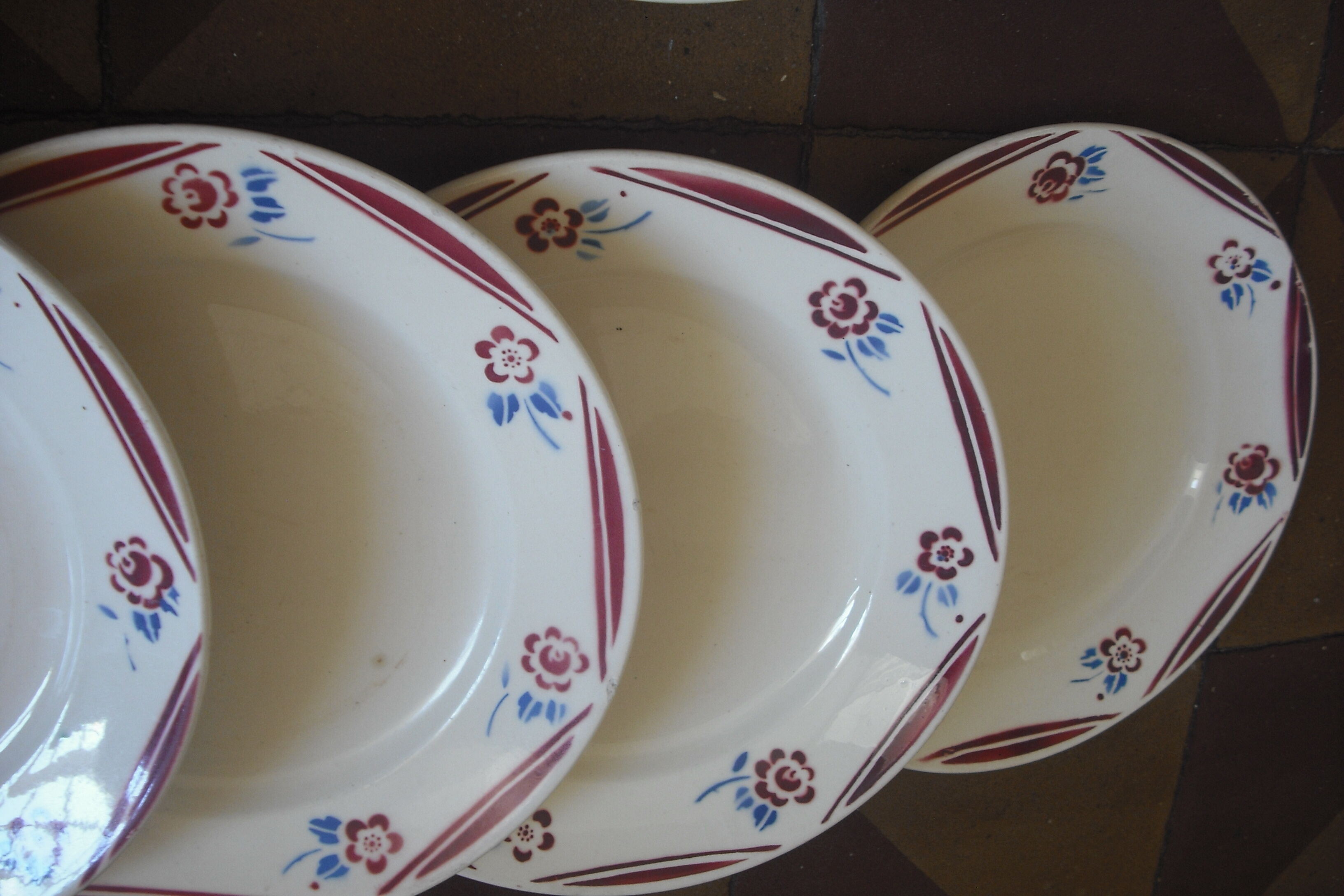 10 pieces Lunéville Luce