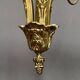 Louis XV style chandelier. Solid gilded bronze.