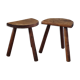 Tabourets en bois