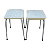 Pair of 60s formica stools