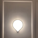 Pair of wall lamps Triode tear drop