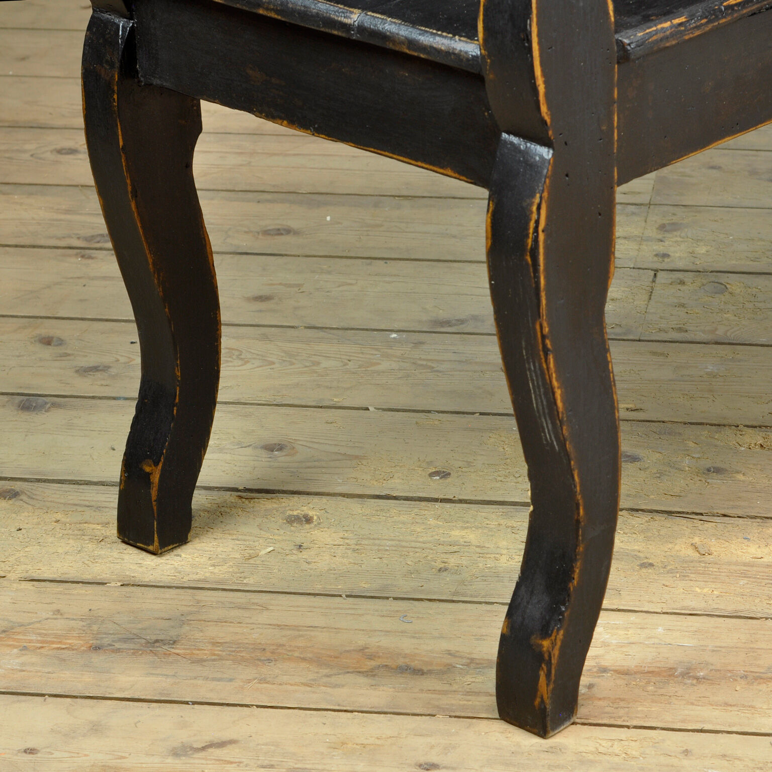 Antique Pine Bench, 1920s