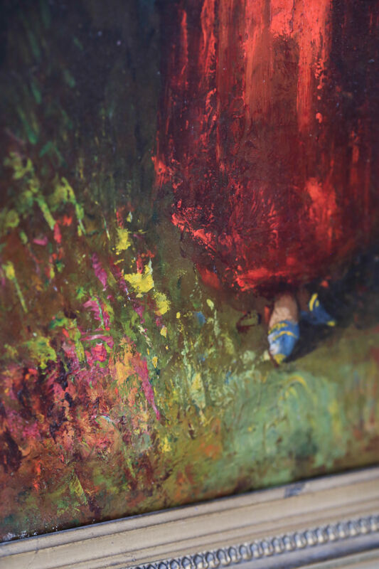 Oil on panel by Frederic Borgella