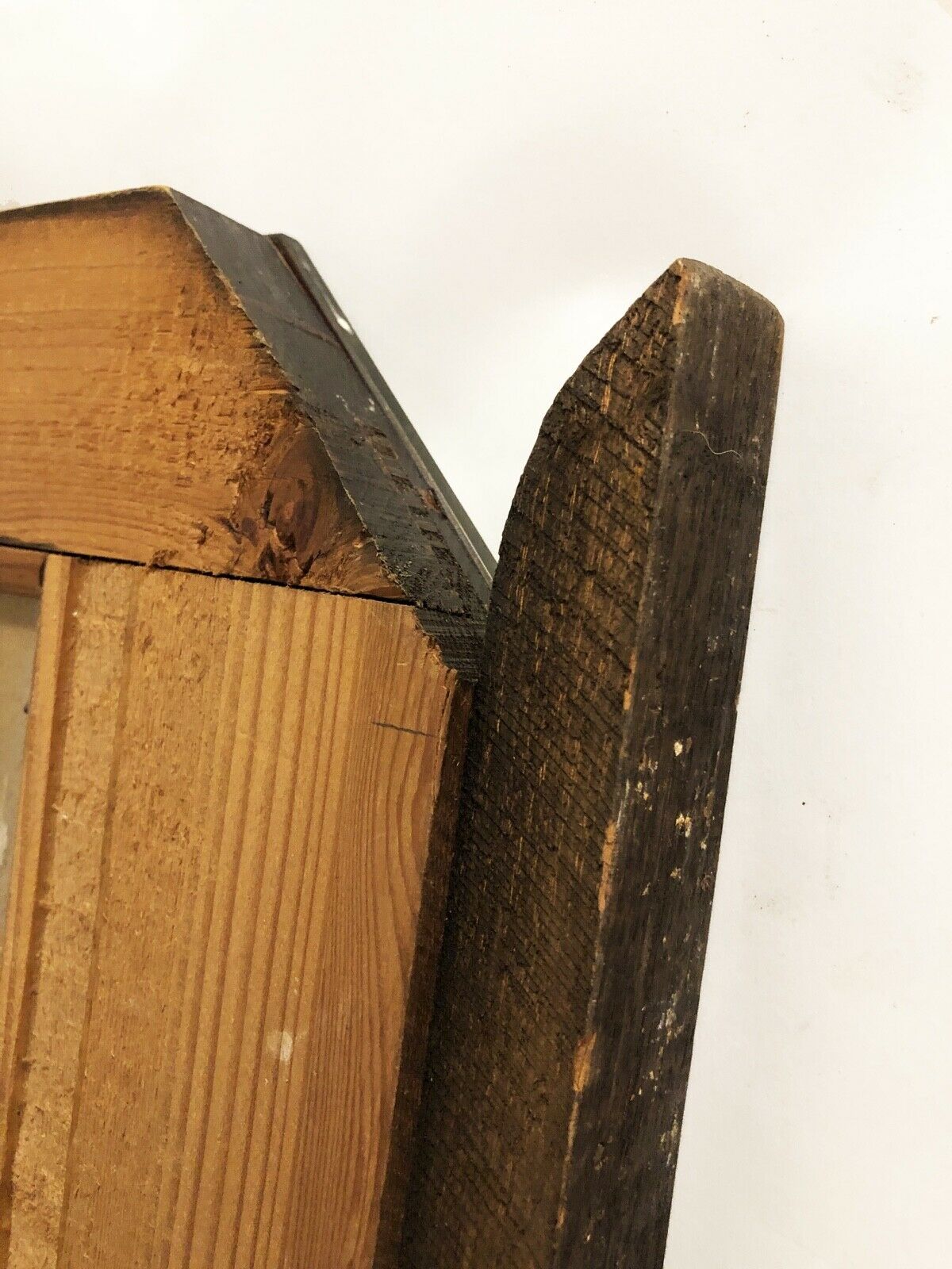 1950s - baroque rococo italian venetian mirror, 64x92cm