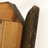 1950s - baroque rococo italian venetian mirror, 64x92cm