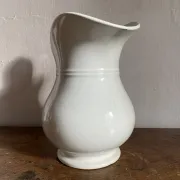 Old pitcher in ironstone Creil and Montereau Barluet (1876-1884)