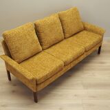 Mustard sofa, Danish design, 1960s, designer: Hans Olsen