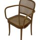 Chaise vintage modèle 811 / Chaise Prague de Josef Hoffmann pour Ligna 1950