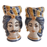 Sicilian vase - blue