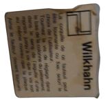 trois fauteuil Wilkhann pivotants tissue + coque signé 1970