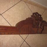 Ancient pediment in oak