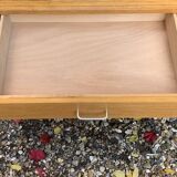 Vintage wardrobe with compass feet 1960