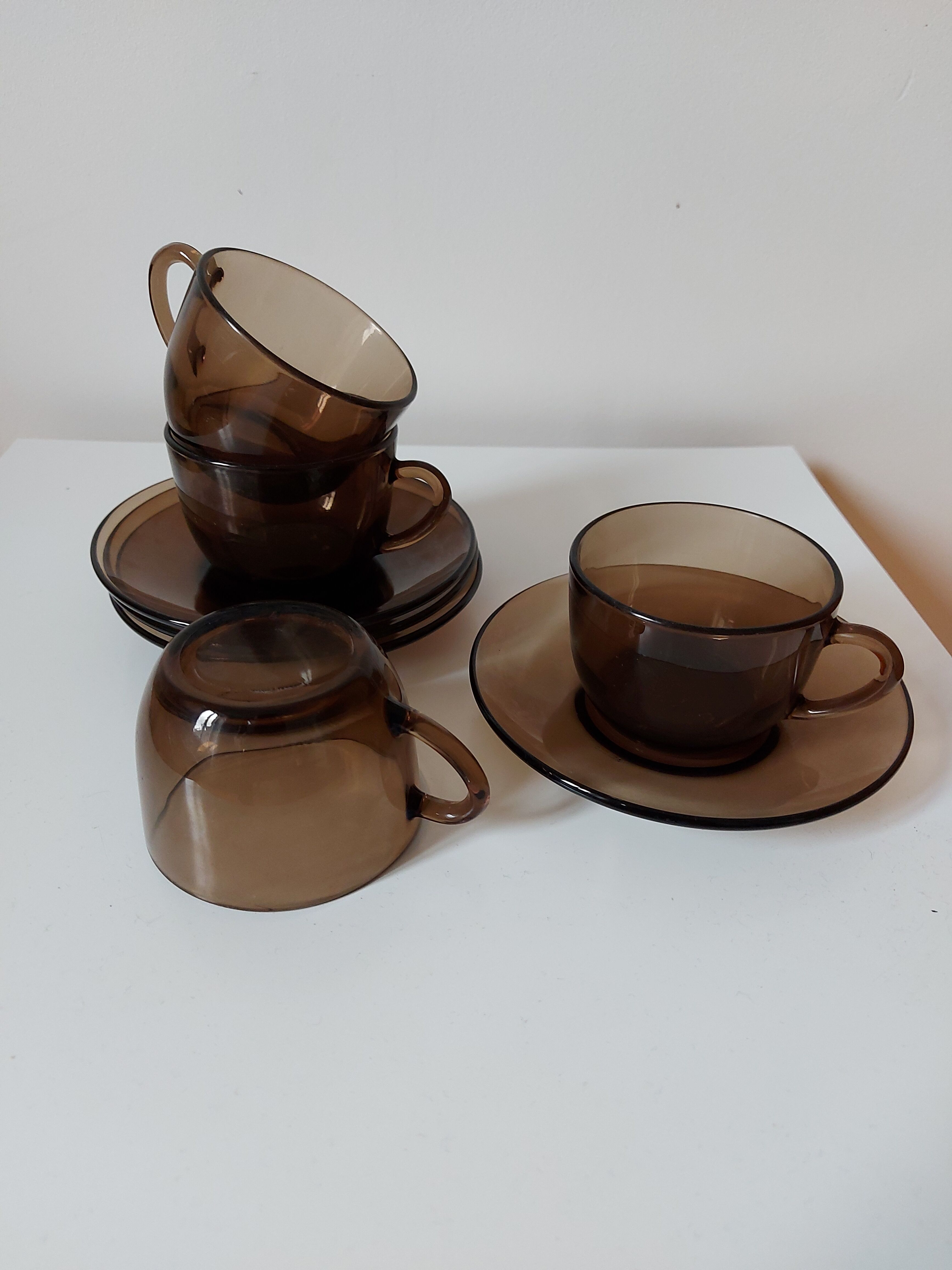 Cups vereco smoked glass