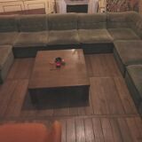 Rolf Benz XXL modular sofa 9 velvet modules