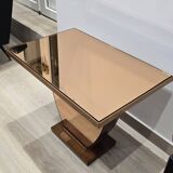 Art Deco mirrored coffee table