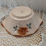 Antique salad bowl from Digoin and Sarreguemines