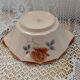 Antique salad bowl from Digoin and Sarreguemines