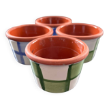 Lot de 4 cache pots pour succulentes