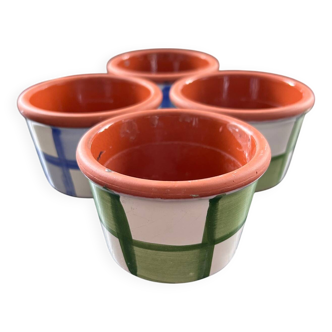 Lot de 4 cache pots pour succulentes