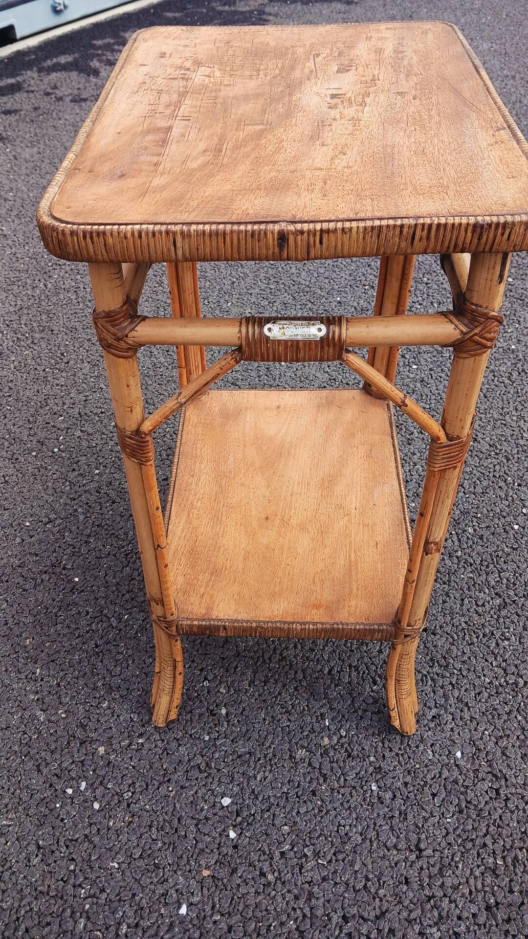 Rattan chair "Mounier"