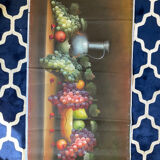 Oil on canvas still life reason signed