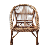 Child wicker armchair