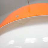 Rare XXL Orange Medusa Pendant Lamp from Guzzini, 1970s