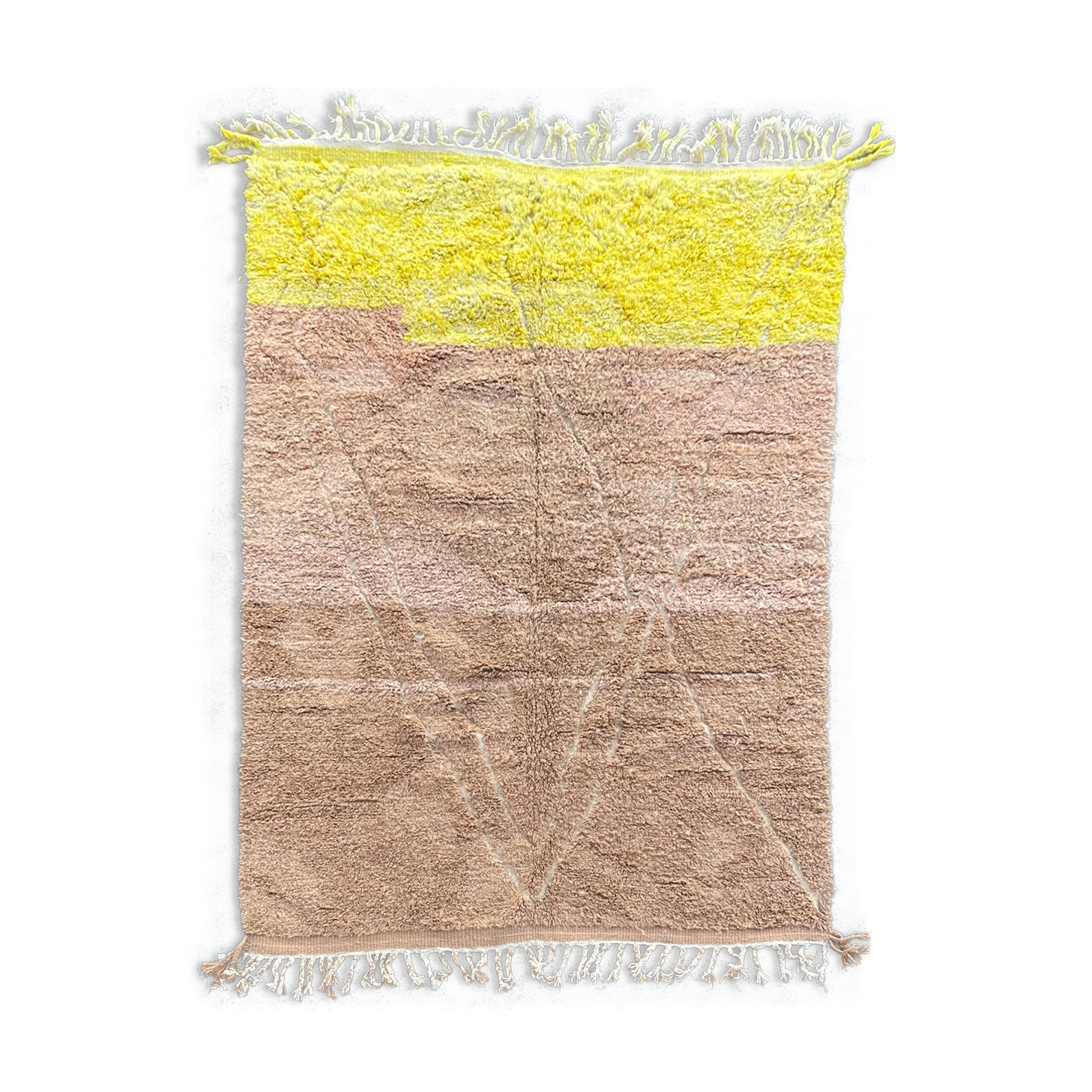 Moroccan berber carpet beni ouarain 200x290