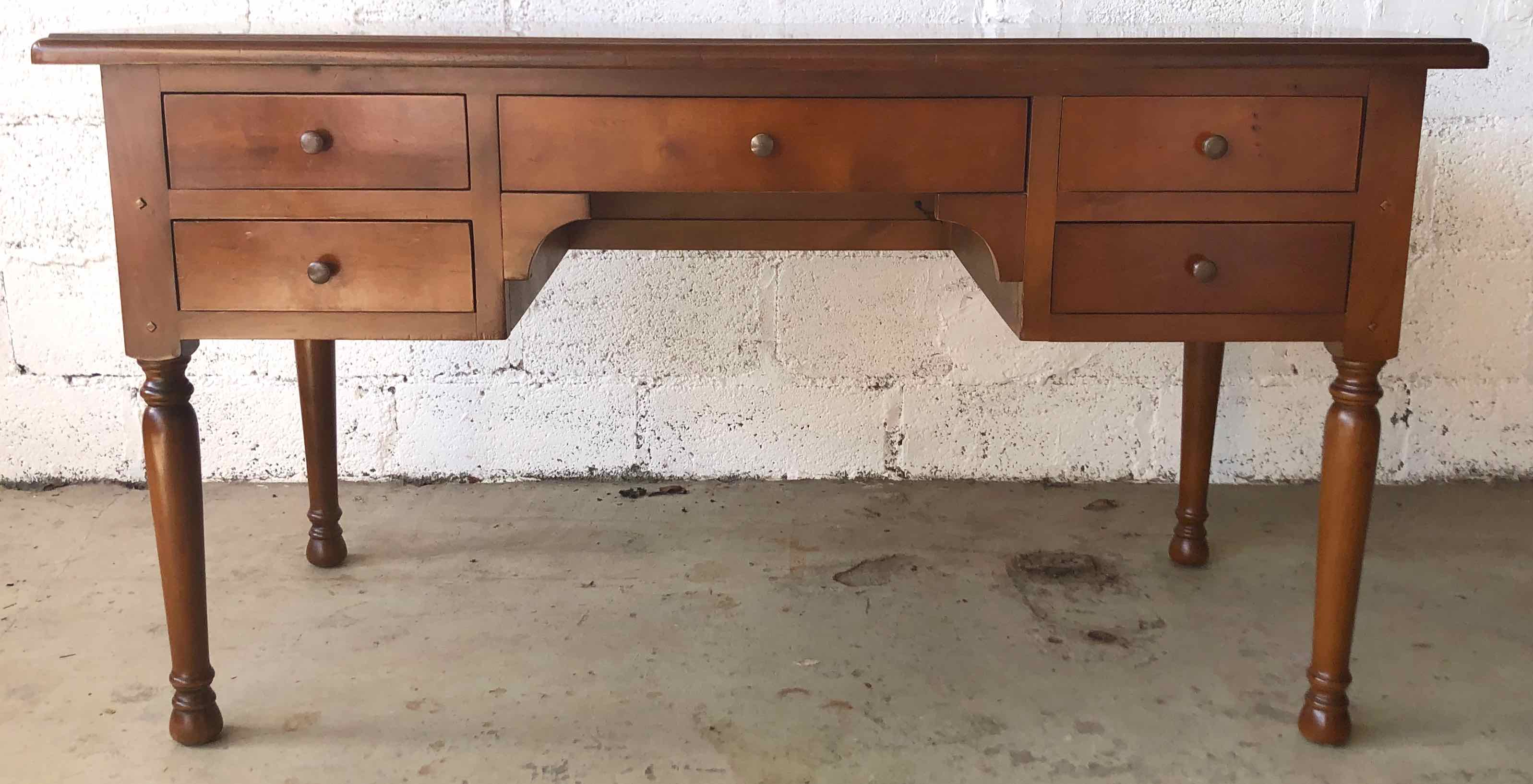 Louis Philippe style alder desk