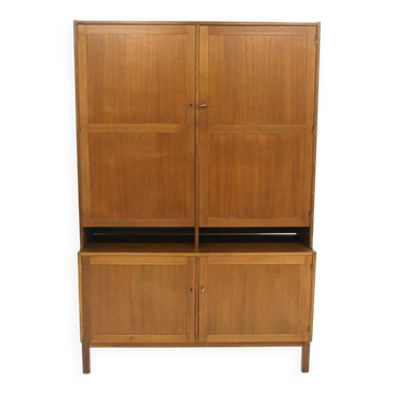 Scandinavian wardrobe "Domi Monté" in teak, Nils Jonsson, Sweden, 1960