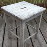 Patinated workshop stool 1930