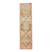 Mid Century Turkish Vintage Runner Rug, 86x325Cm