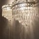 Classic crystal sconces. France, 1950s