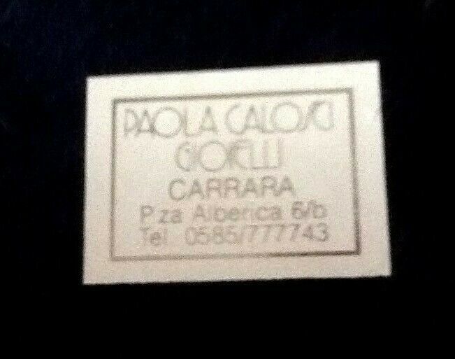 Old box blue felt ecrin paola calosci decoration marguerite
