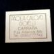Old box blue felt ecrin paola calosci decoration marguerite
