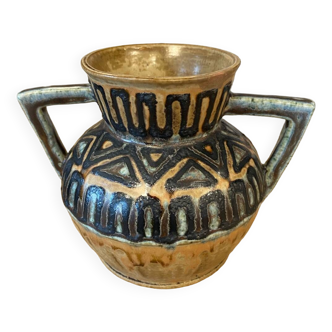 Quimper Odetta ceramic vase