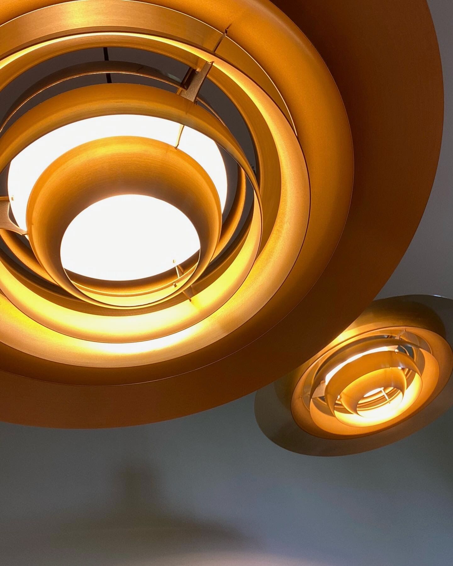 Brass Preben Fabricius & Jørgen Kastholm Pendant Lamp by Nordisk Solar Denmark