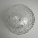 PAIR OF VINTAGE TEXTURED GLASS WALL LIGHTS