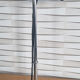 Desk lamp, design, chrome, adjustable, vintage, 70s.