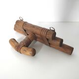 Patère in rattan